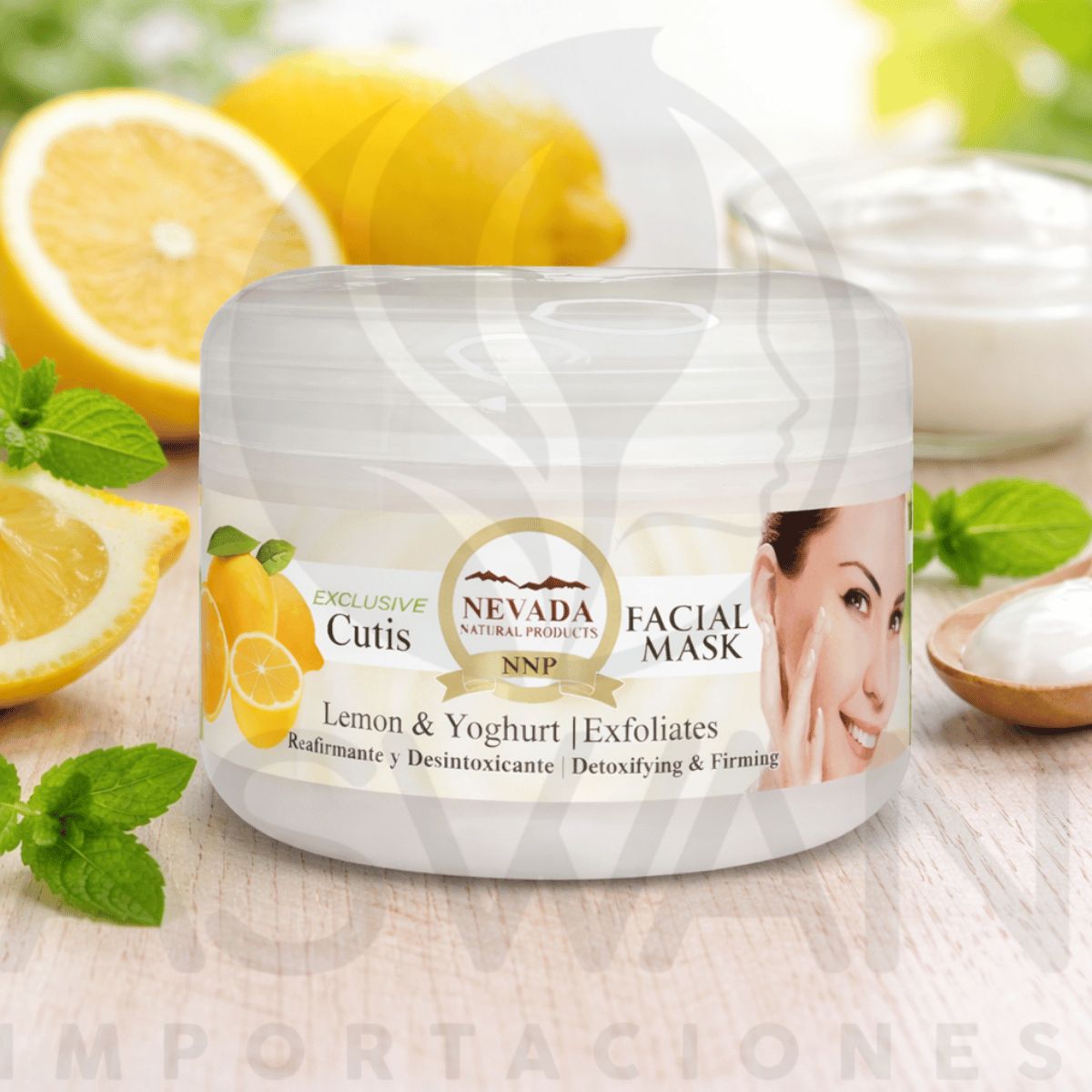 NEVADA NATURAL PRODUCTS - Mascarilla De Yogurt & Limón - NEVADA
