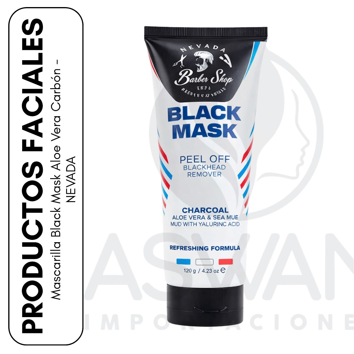 NEVADA NATURAL PRODUCTS - Mascarilla Black Mask Aloe Vera Carbón - NEVADA