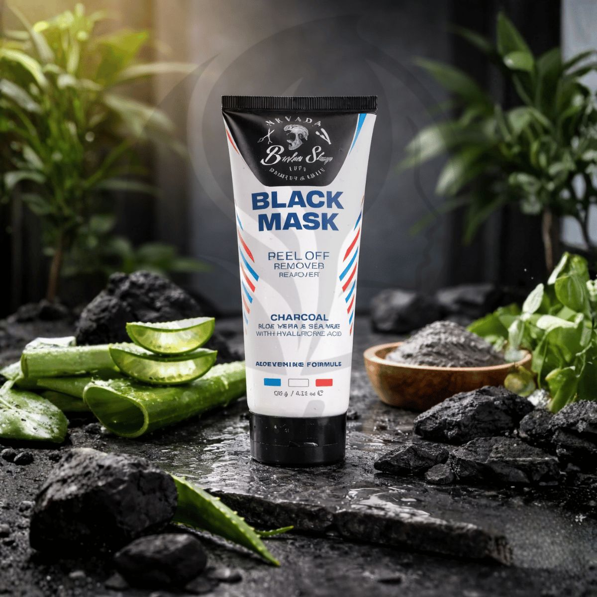 NEVADA NATURAL PRODUCTS - Mascarilla Black Mask Aloe Vera Carbón - NEVADA