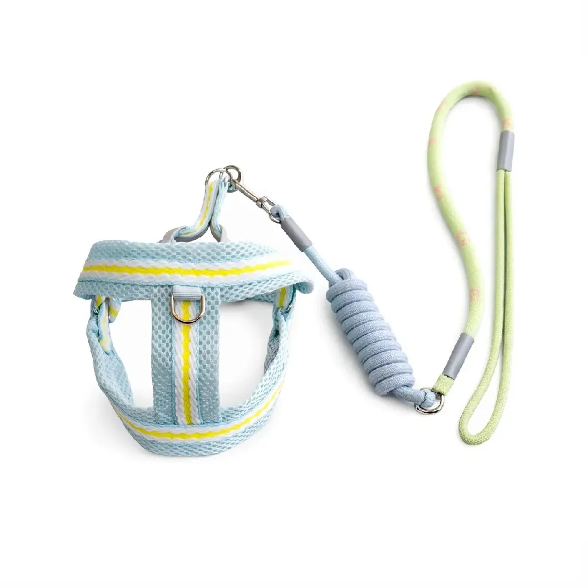 GENERICO - Pechera Arnés Para Mascotas Perros Y Gatos Color Celeste Talla M