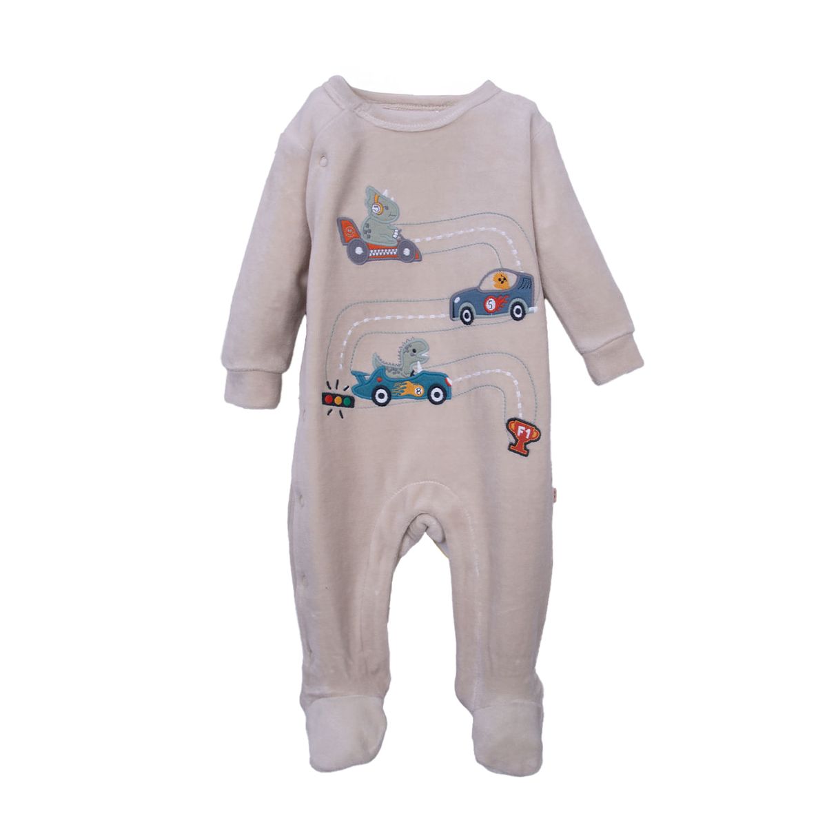 PILLIN - Enterizo Bebés Niño Arena TALLA 3M