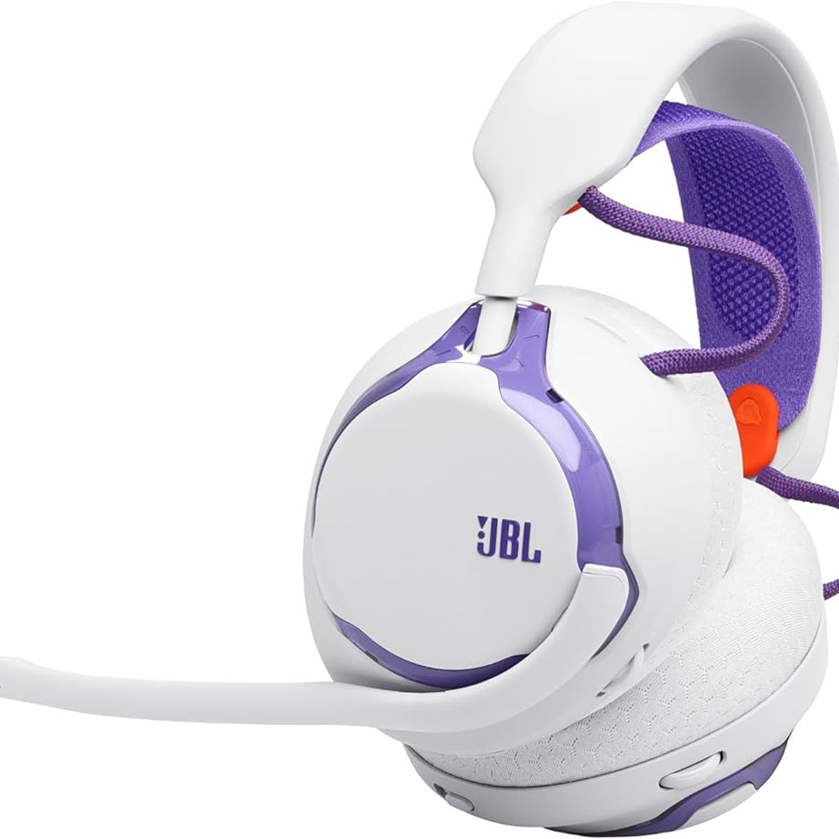 JBL - AUDIFONO JBL QUANTUM 650 - INALAMBRICO Y BLUETOOTH - HI RES - BLANCO CON MORADO NEW
