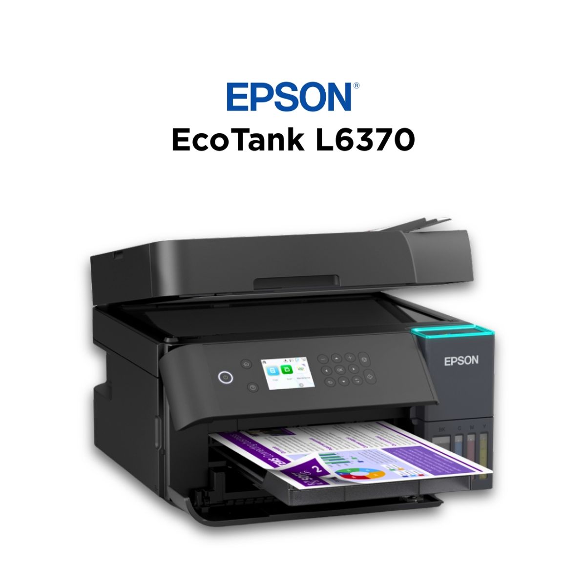 EPSON - Impresora EPSON L6370 Ethernet Wi-Fi Dúplex ADF