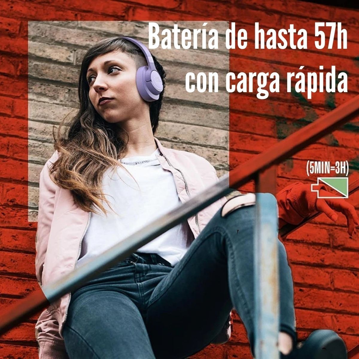 JBL - JBL - Audífono Tune 720BT Pure Bass Sound - Blanco