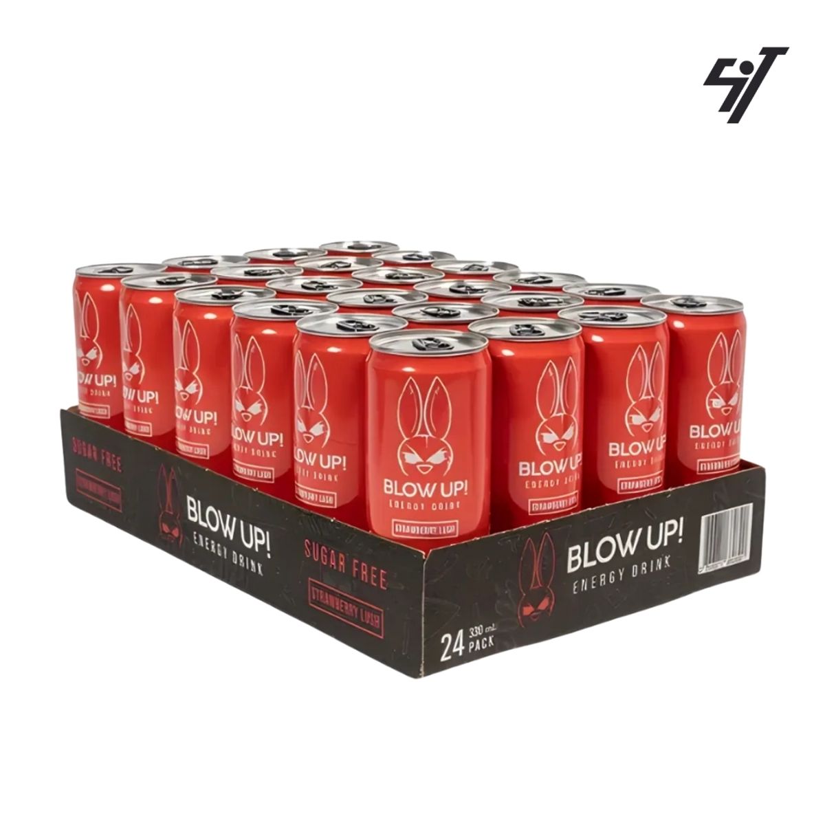 Applied Nutrition - PACK - 12 Unidades  Latas Blow Up Energy Drink Strawberry