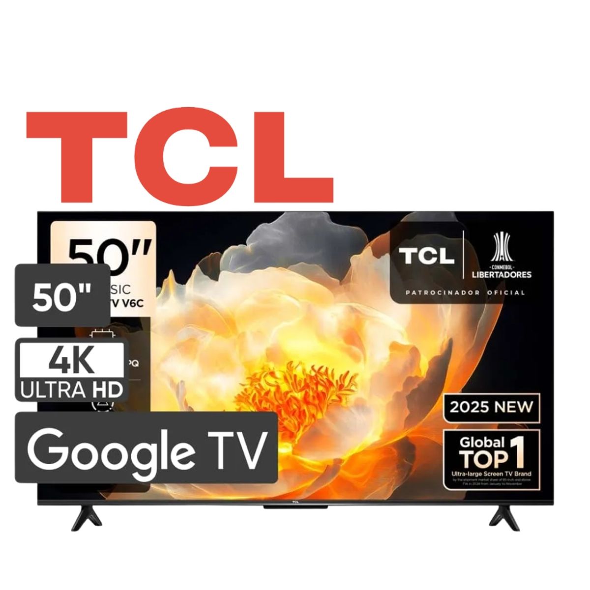 TCL - TELEVISOR TCL 50 4K HDR MOD 50V6C+ REGALO ANTENA D.