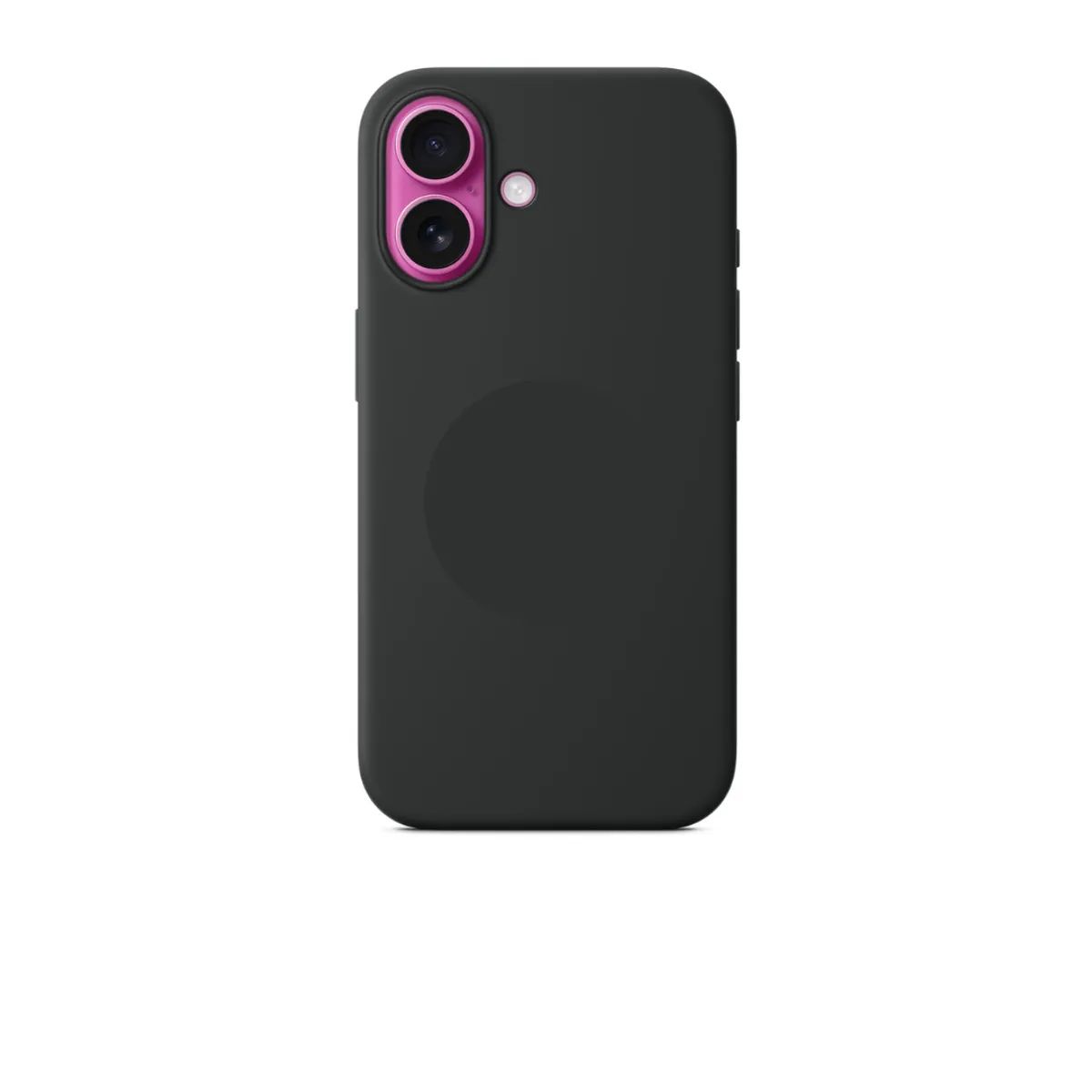 SPACE - CASE SILICONA PARA IPHONE 17 - NEGRO
