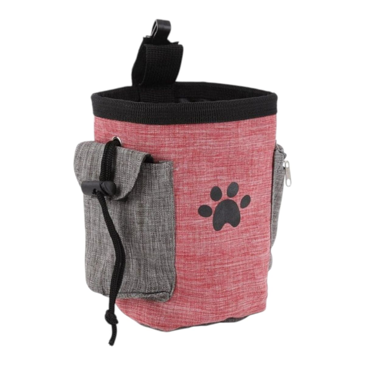 WELL BEING - Bolsa Entrenamiento Perros 2 en 1 + Dispensador