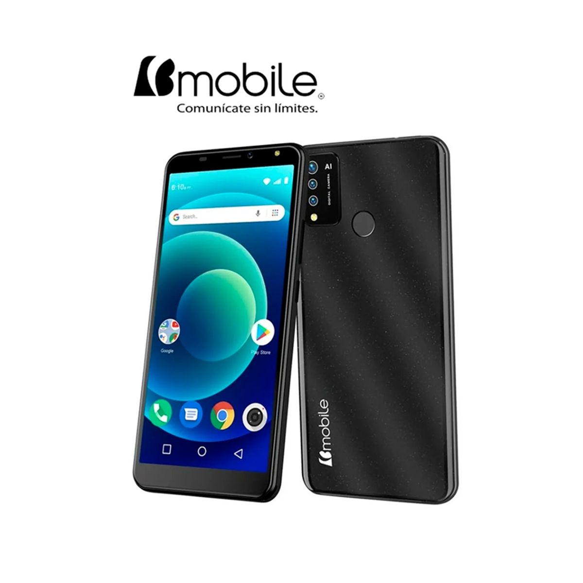 BMOBILE - Celular Bmobile Bl60 Pro Azul 2Gb Ram, 32Gb Almacenamiento, 4G Lte – Rendimiento Ágil Y El