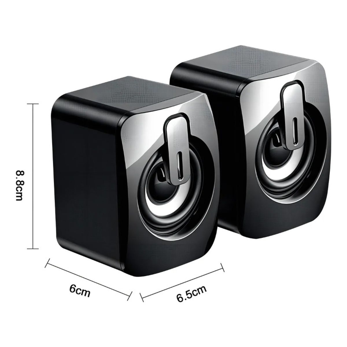 GIOIO - Fopnew Portable Multimedia Rgb Speaker Altavoz De La Computadora