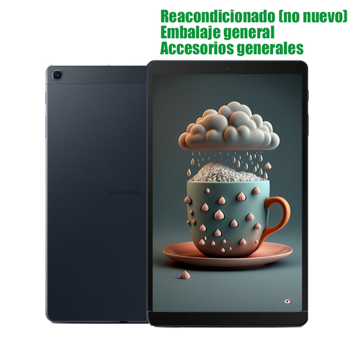 SAMSUNG - Samsung Galaxy Tab A 10.1 2019 WiFi 32GB Reacondicionado SemiNuevo-Gris