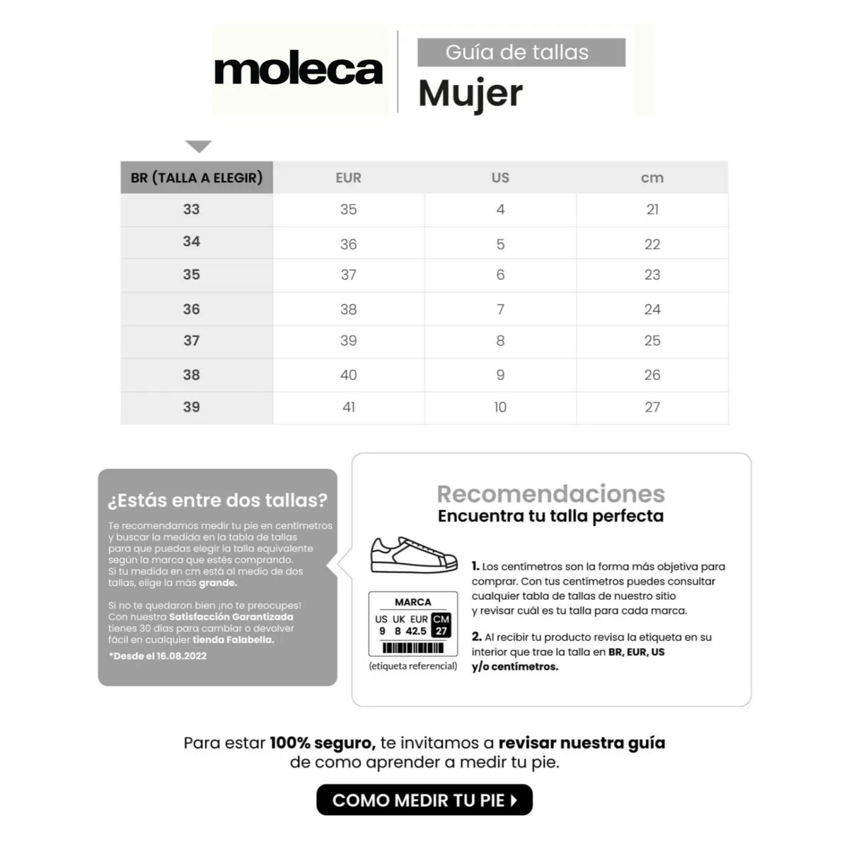 MOLECA - Sandalias Casuales Mujer Moleca