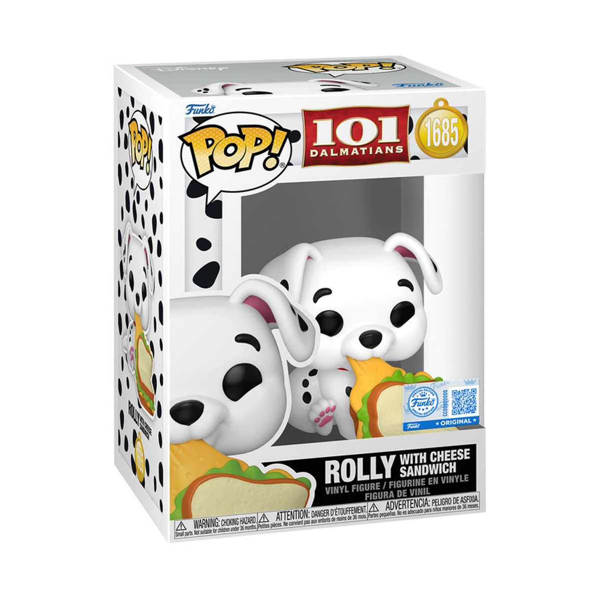 FUNKO - Funko Pop Rolly With Cheese Sandwich 1685 Disney