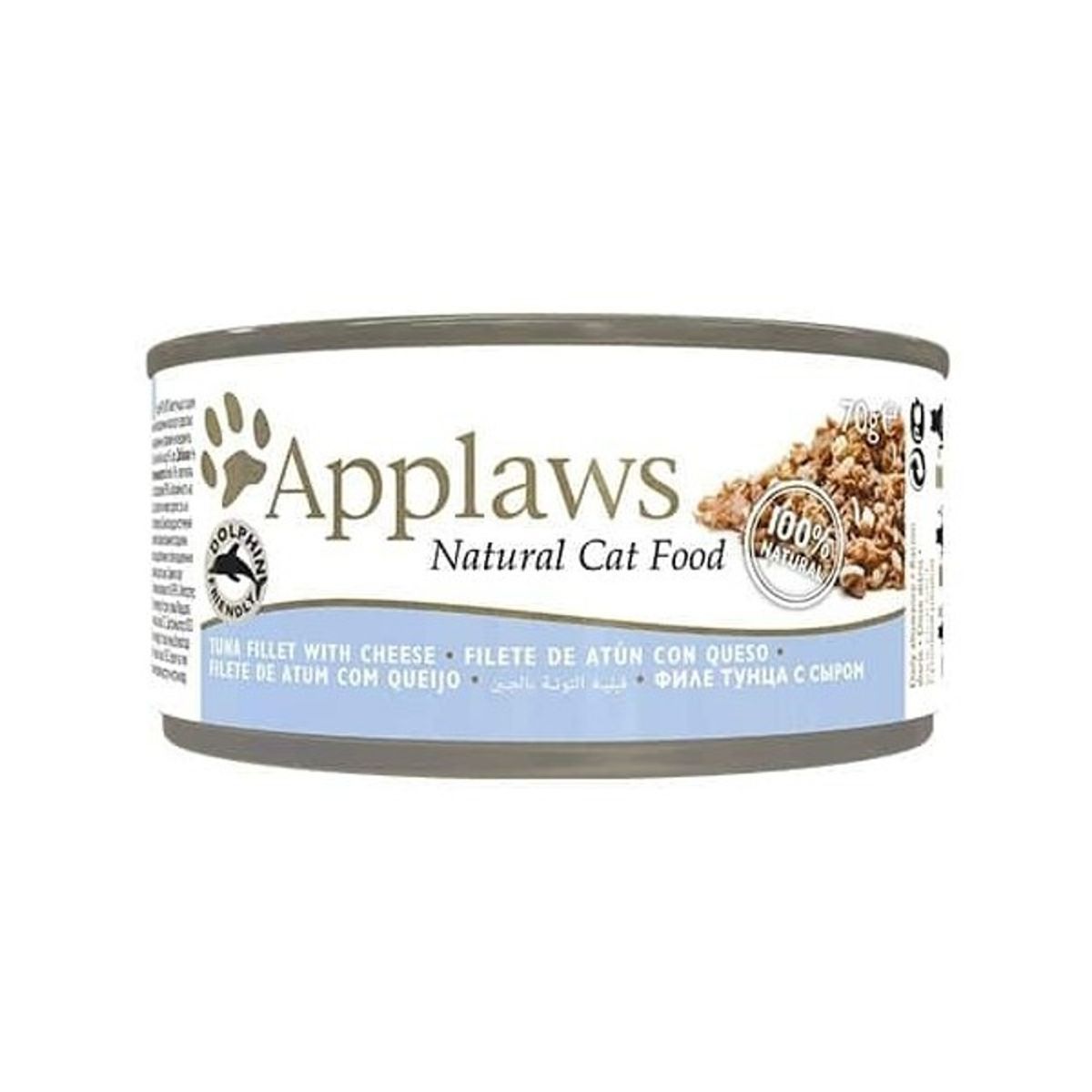 Applaws Gatos Lata Filete de Atún con Queso 70 gr, marca PREMIUM - Foto Principal