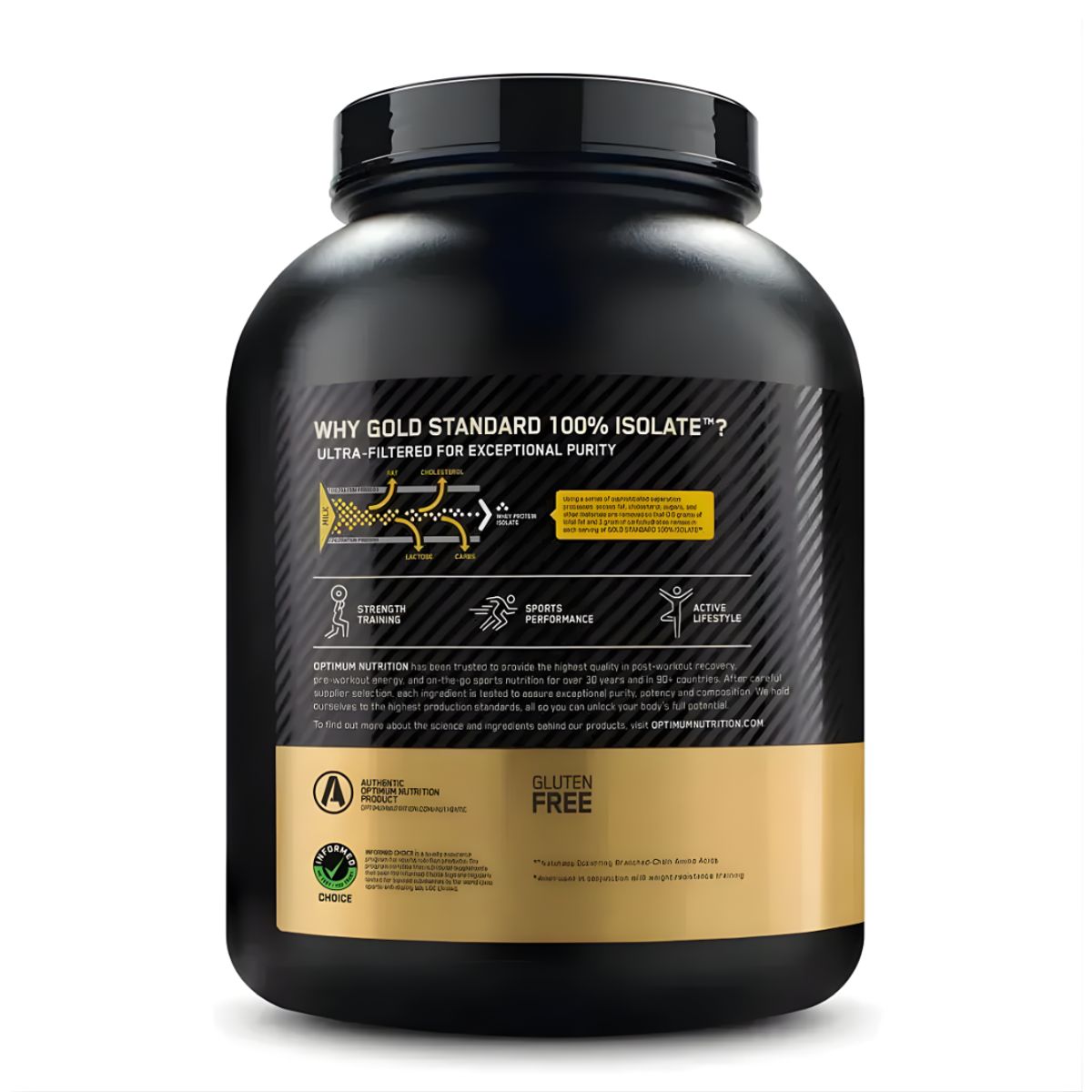 Optimum Nutrition - Gold Standard Isolate 5 LB - Rich Vainilla
