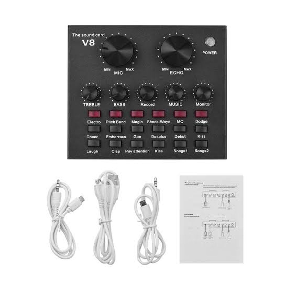 NANOTRON TECHNOLOGIES - Interfaz de Audio V8 para estudio de grabación