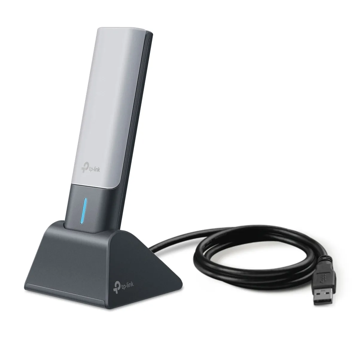TP LINK - Adaptador USB inalámbrico de alta ganancia AXE5400 Wi-Fi 6E  Archer TXE70UH