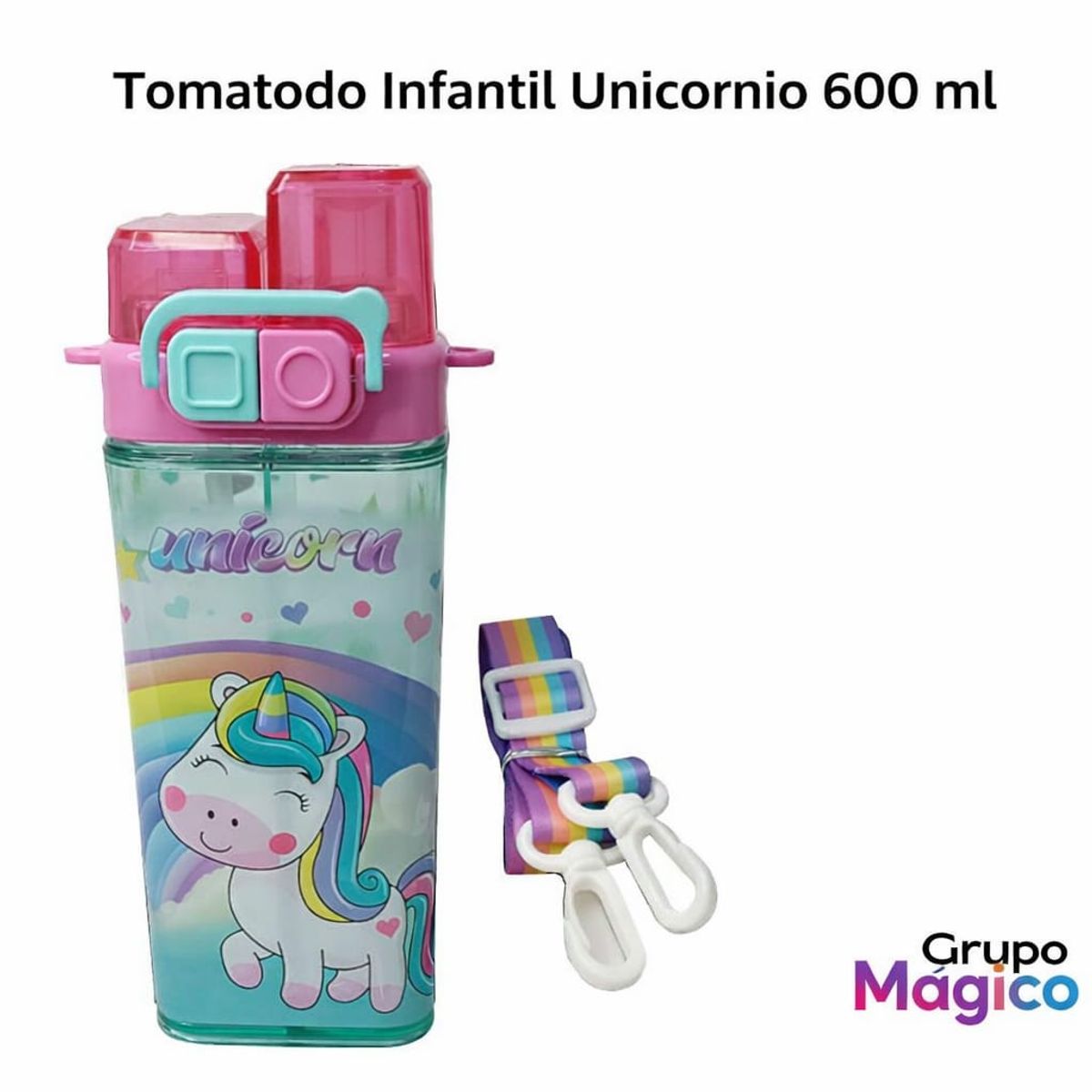TOMATODO DOBLE UNICORNIO MISSI 500ML, marca GENERICO - Foto Principal