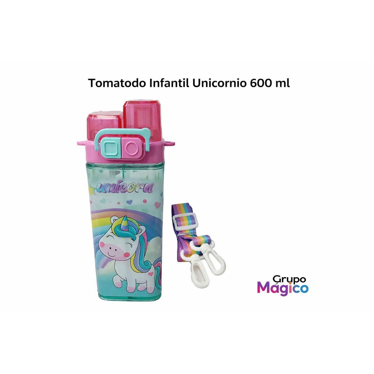 TOMATODO DOBLE UNICORNIO MISSI 500ML, marca GENERICO - Foto Principal