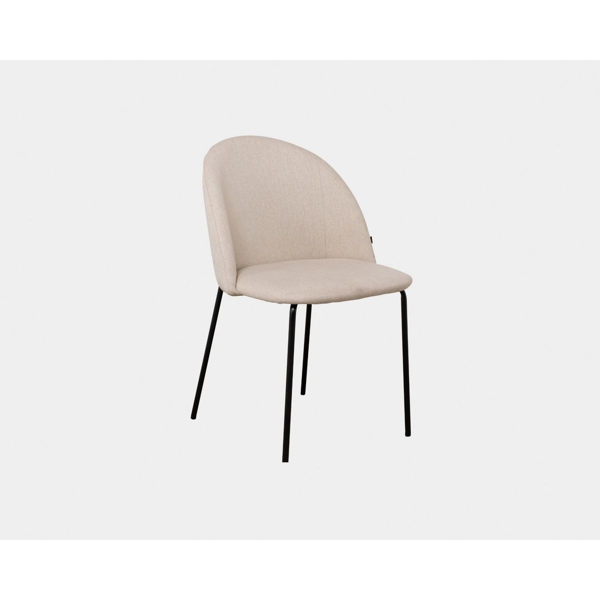 NIHM - Silla De Comedor De Tela Malasaña Cream