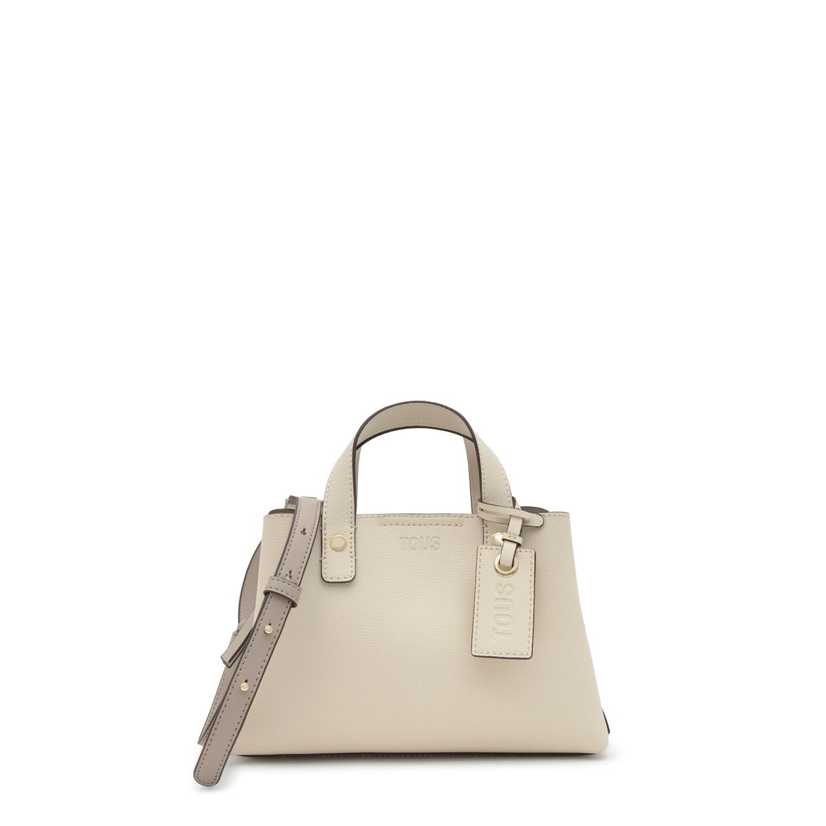 TOUS - Bolso City S. Tous Mujer The Bolso City Bow Beige