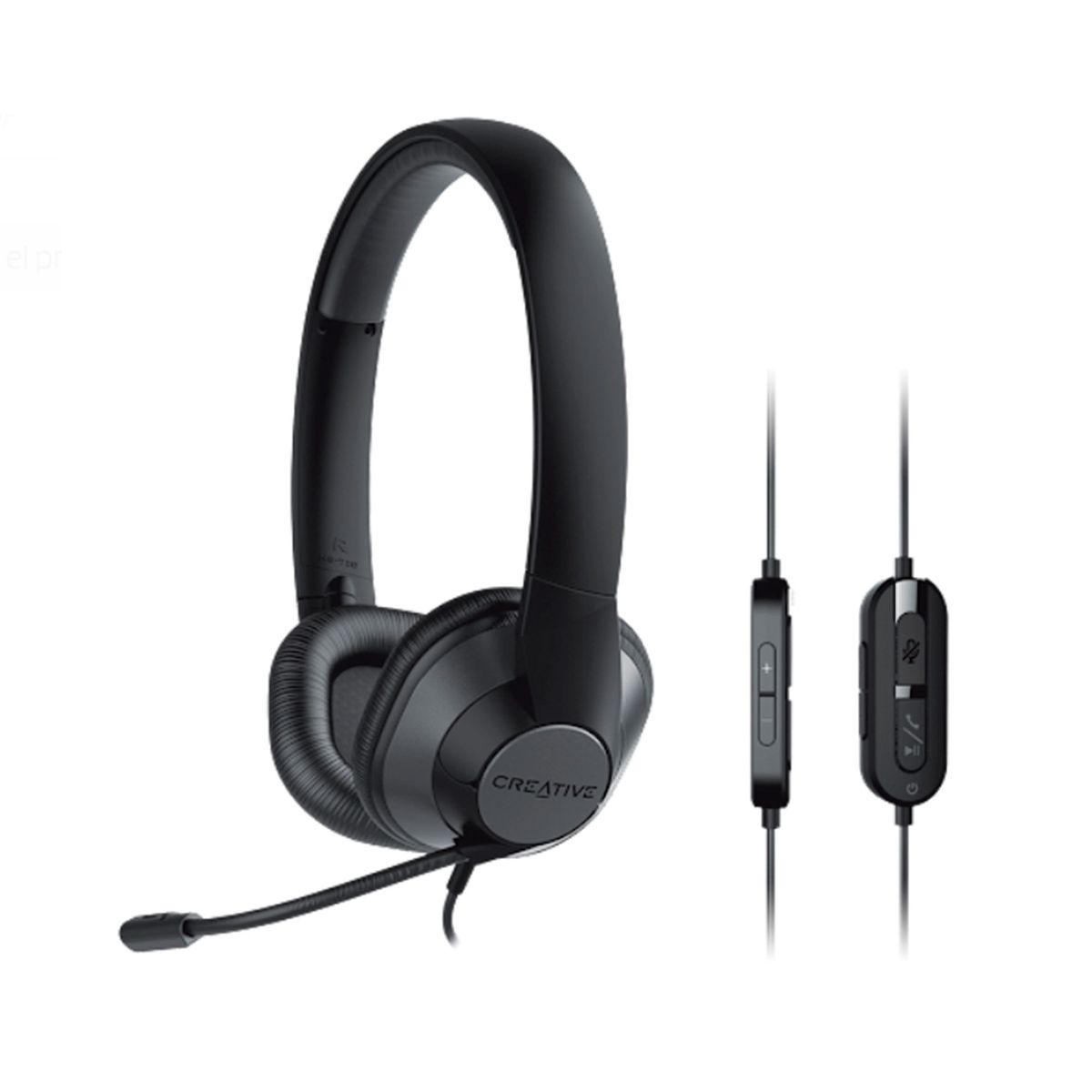 CREATIVE - AUDIFONO CON MICROFONO CREATIVE HS-720 V2 USB NEGRO l PN 51EF0960AA000