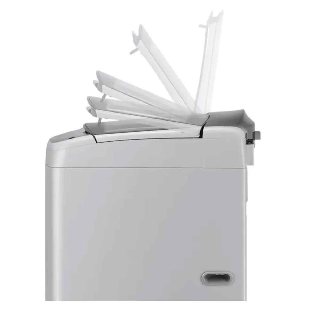 LG - Lavadora LG de 19 kg carga superior con AI DD Gris WT19DV6T