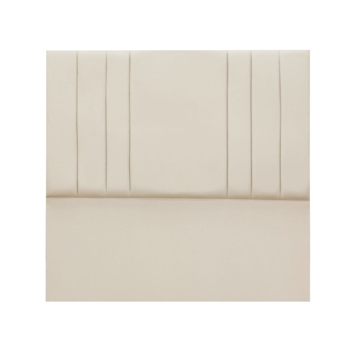 MUEBLES MACRUMO - Cama tapizada Alessia - 2 Plz - Color Beige claro