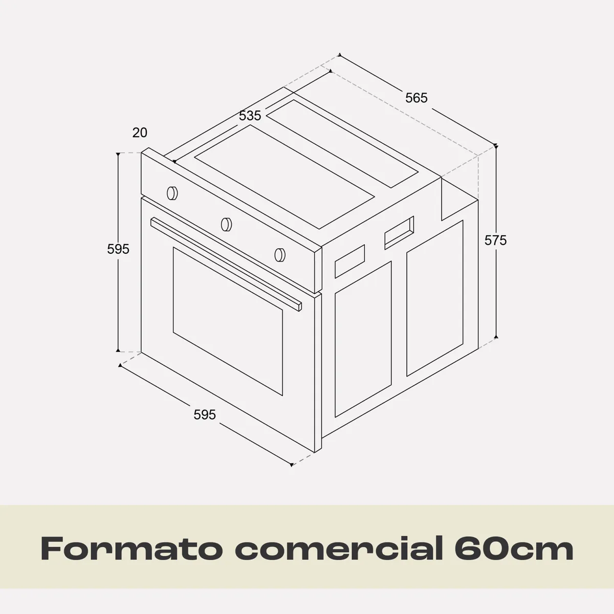 THERMAL APPLIANCES - HORNO A GAS THERMAL GAS CORE +