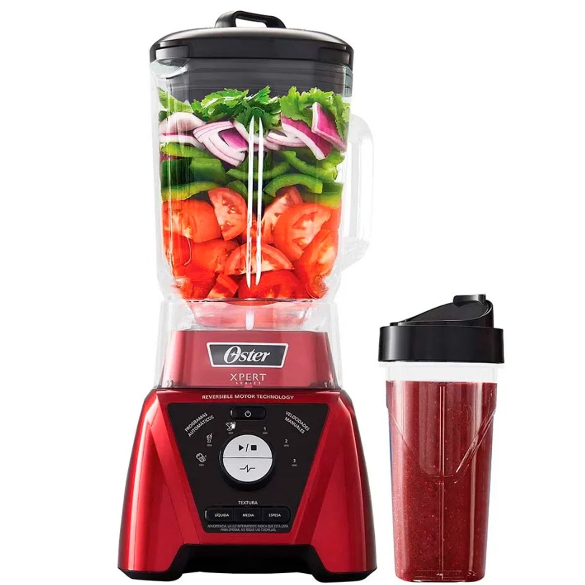 OSTER - Licuadora Oster® Xpert Series con Control de Textura BLST3B-RPG - ROJO