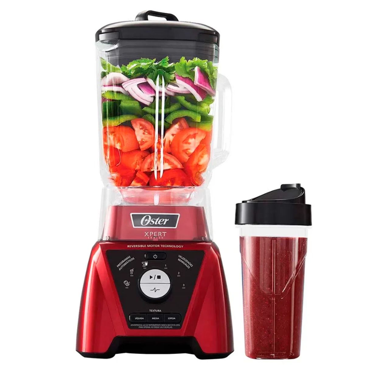 OSTER - Licuadora Oster® Xpert Series con Control de Textura BLST3B-RPG - ROJO