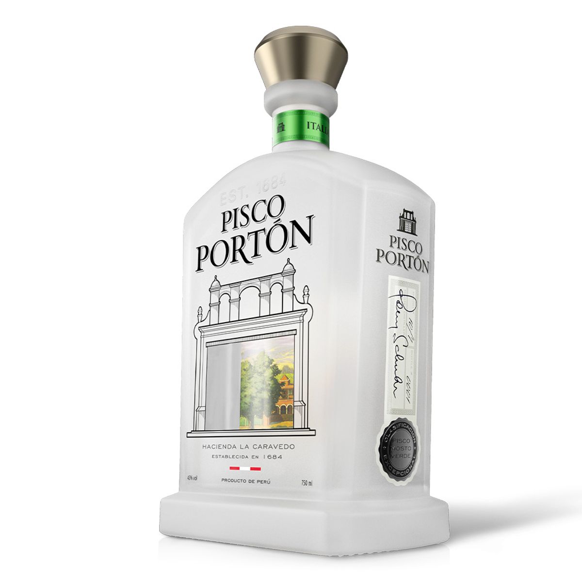 GENERICO - Pisco Portón Mosto Verde Italia 750ml