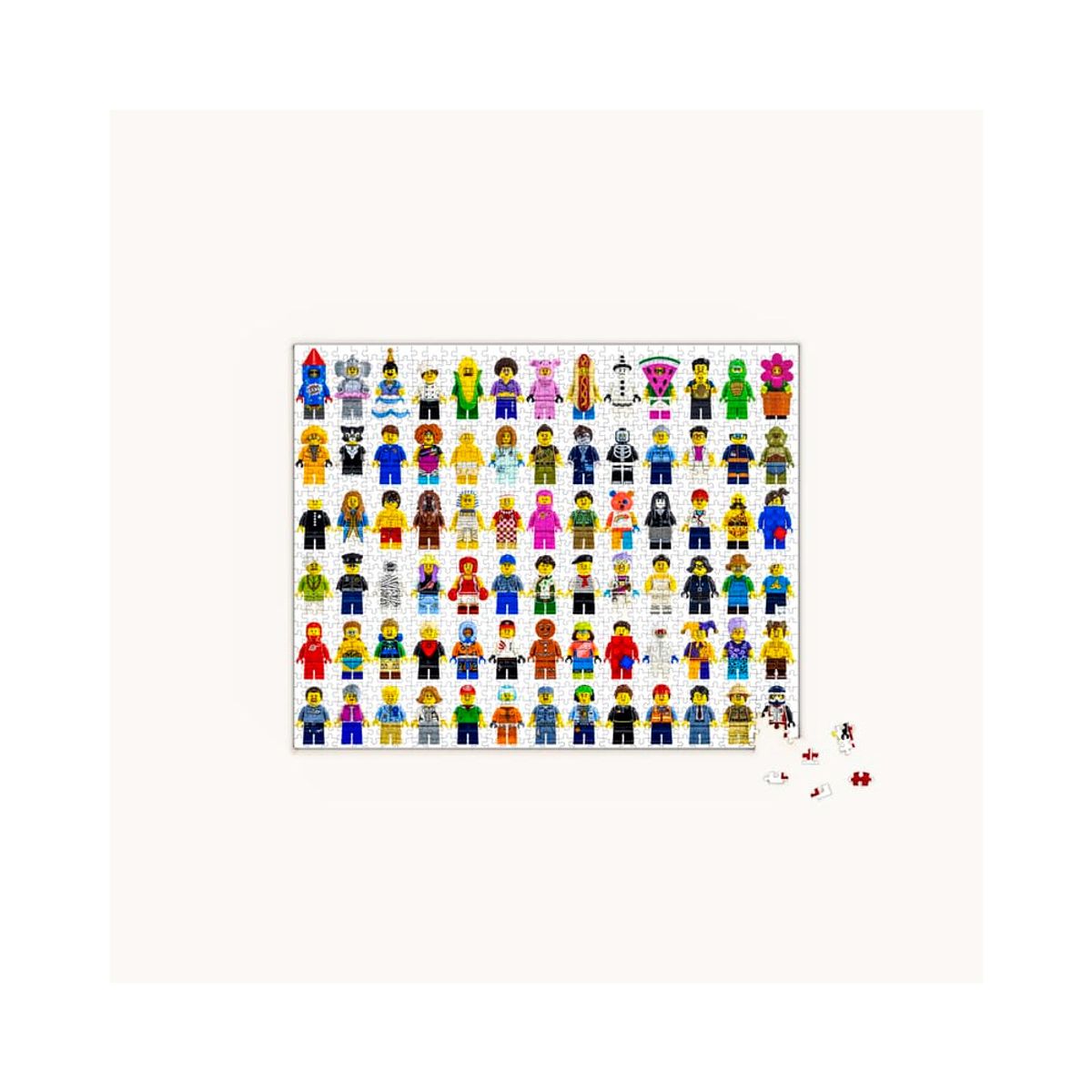 LEGO - Rompecabeza LEGO Minifigure 1000 Piezas Jigsaw