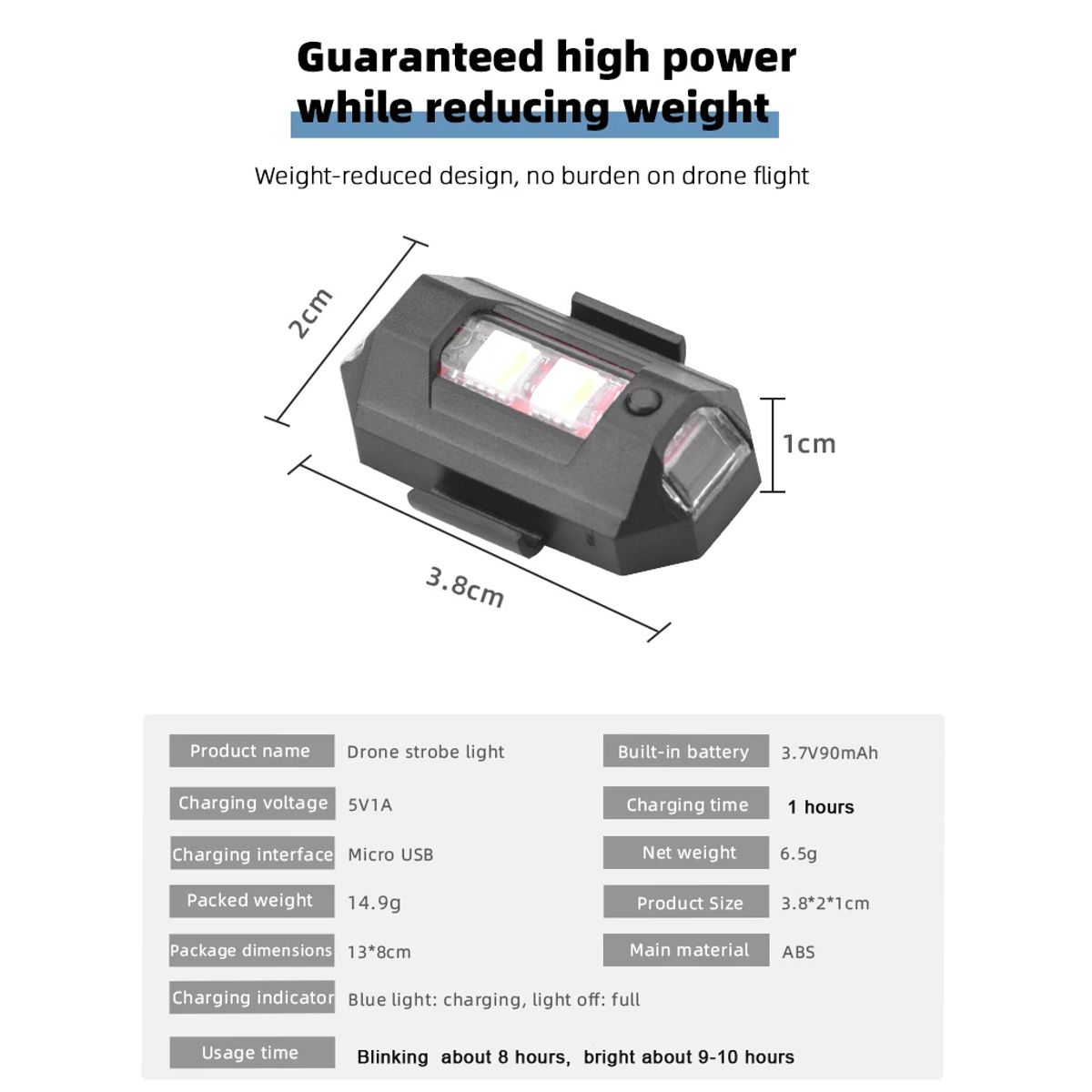 GENERICO - Dron E88 Pro 4K Dual Cámara WiFi HD - Plegable + Luz LED RGB