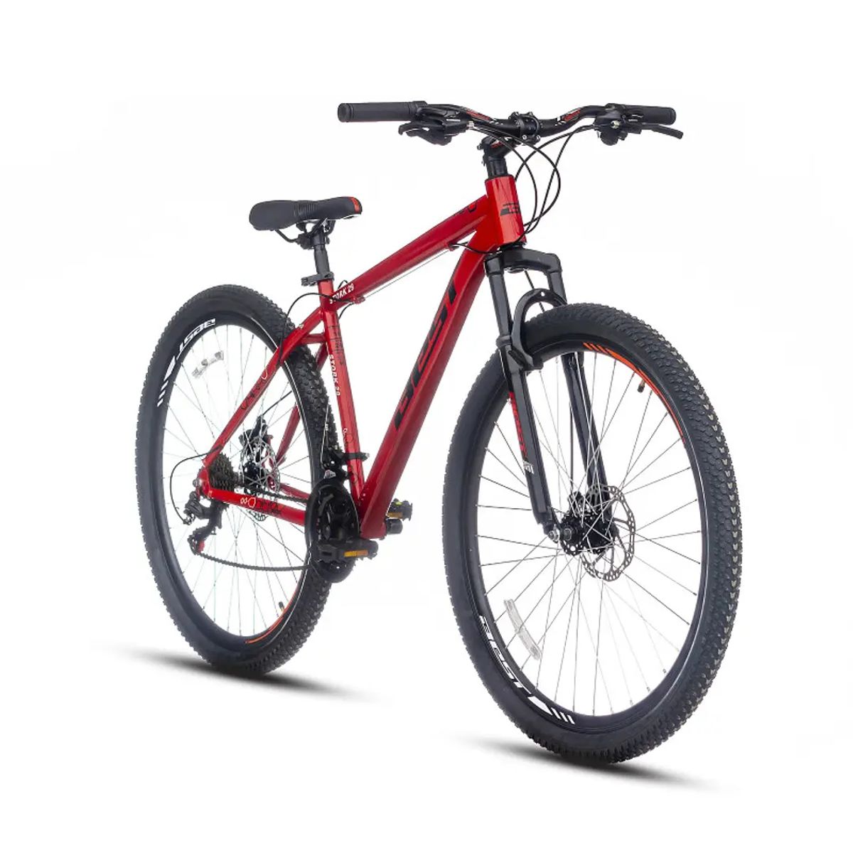 Best - Bicicleta Best Stork - Aro 29 Aluminio - 21V - Rojo