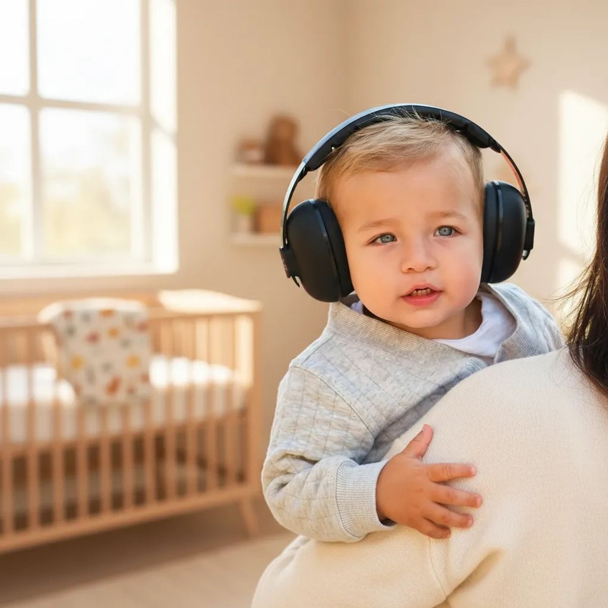 GENERICO - Audífonos Antiruido bebe 26 db Negro
