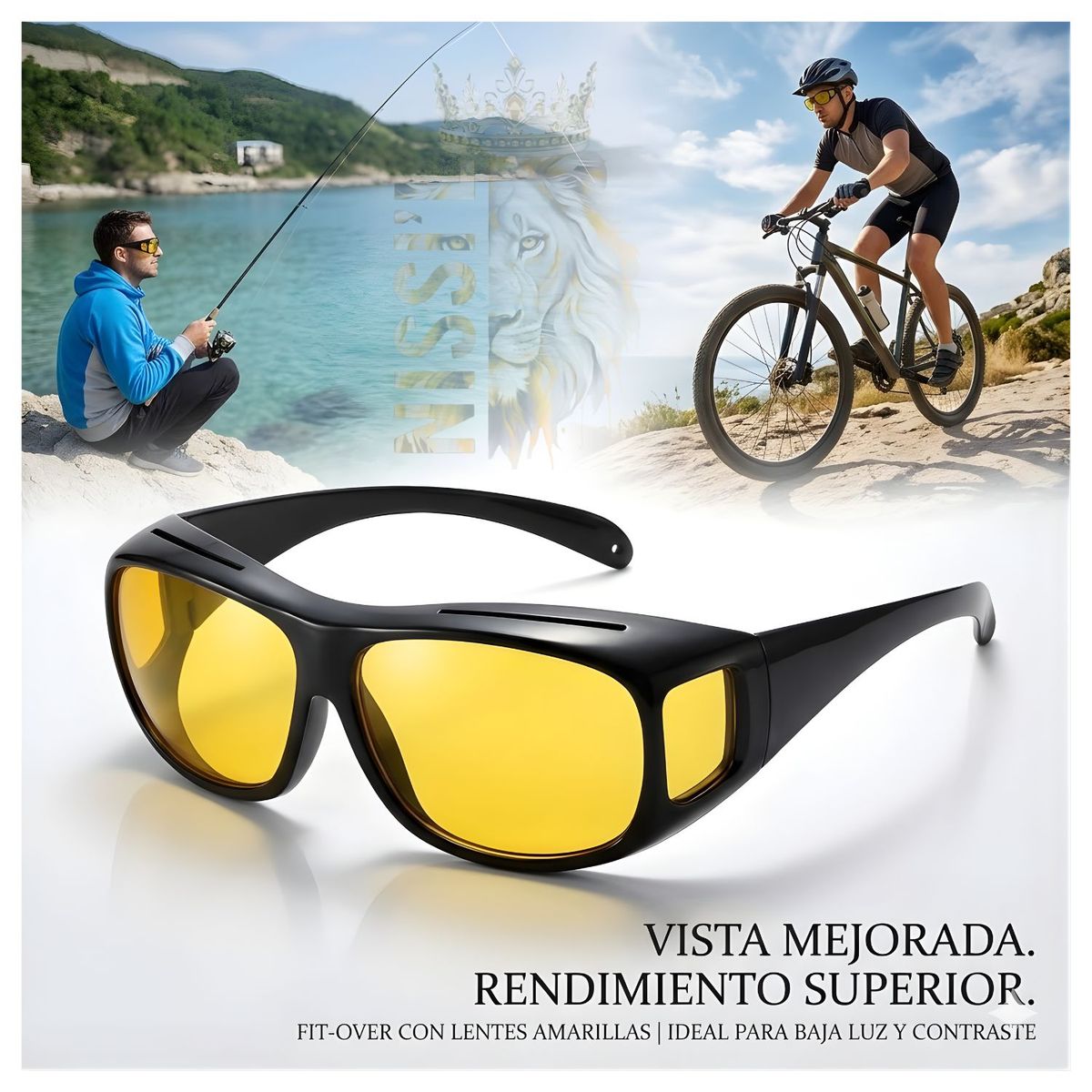 OEM - LENTES DE MANEJO HD DIA-NOCHE 2x1 PREMIUN