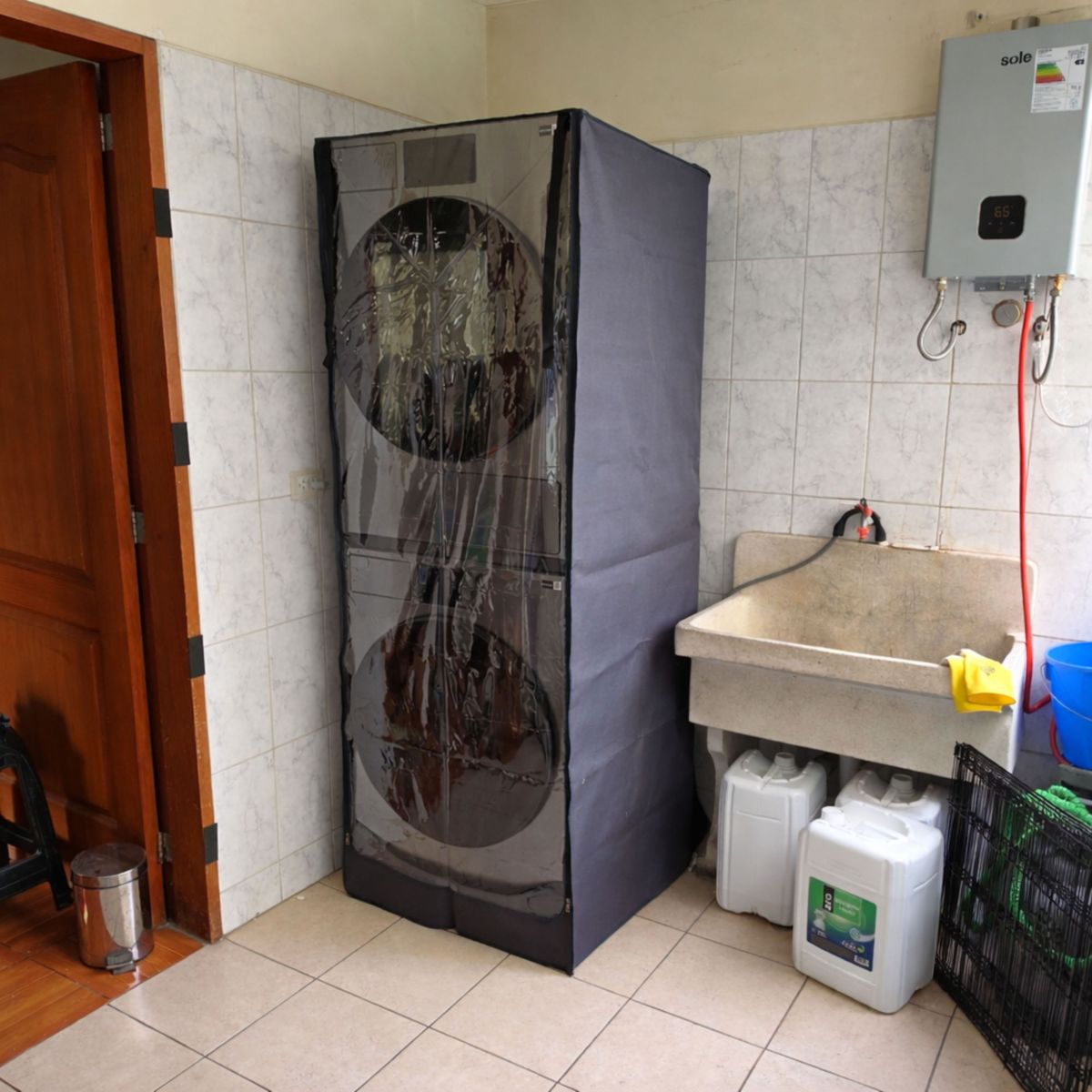 RAPALLO - Funda para Centro de Lavado Samsung Bespoke AI 25Kg17Kg Protector