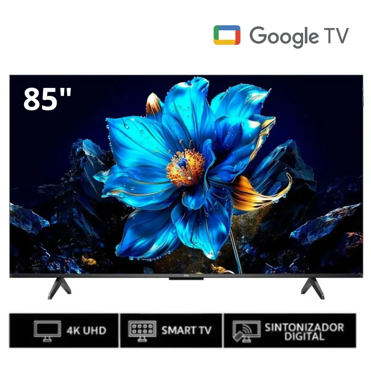 TCL - Televisor TCL QLED 85 UHD 4K Smart TV 85A400