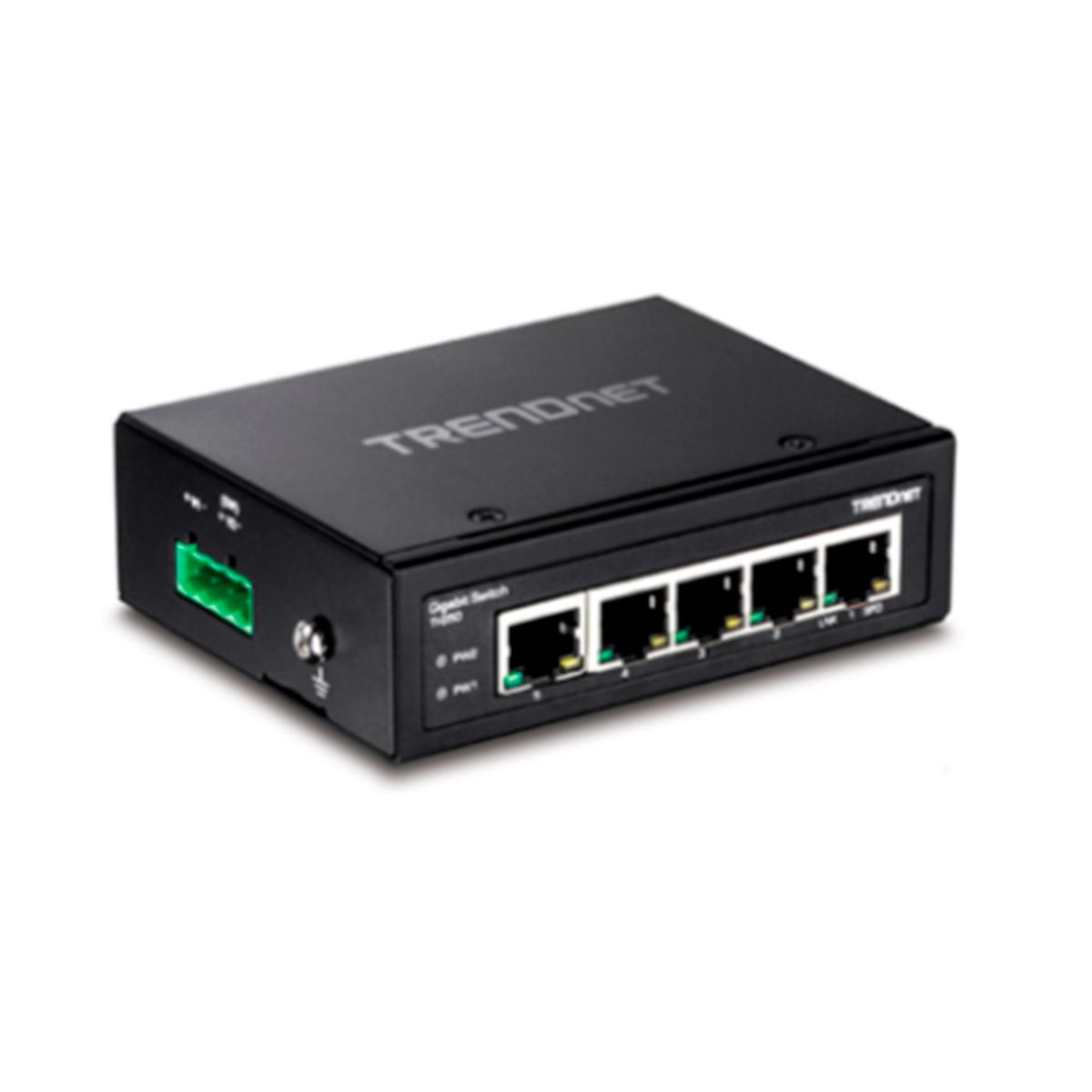 TRENDNET - SWITCH INDUSTRIAL TRENDNET DE 5 PUERTOS GIGABIT l P-N TI-G50