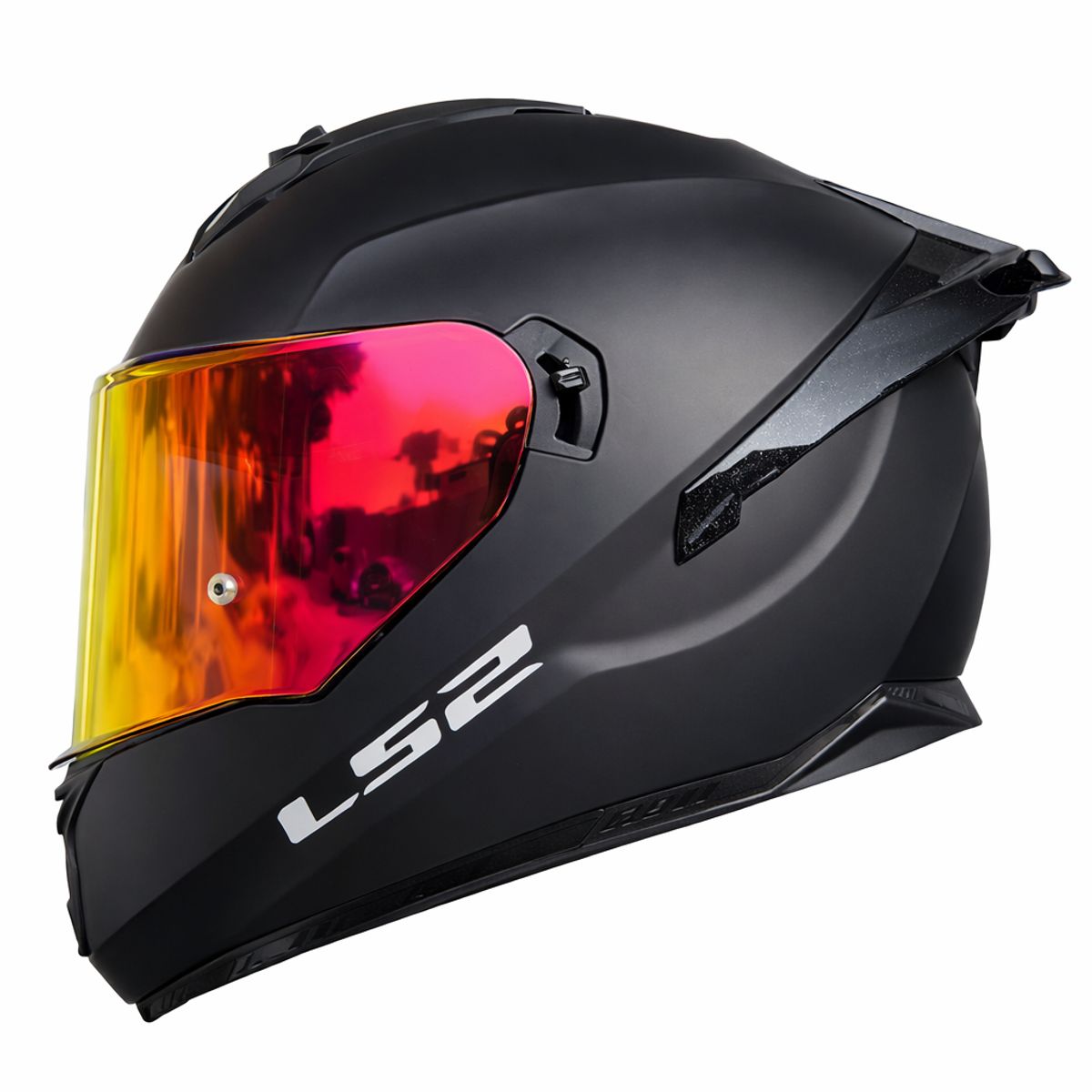 CASCO LS2 FF806 FUSION NEGRO MATE VISOR TORNASOLADO LS2 | Falabella Perú