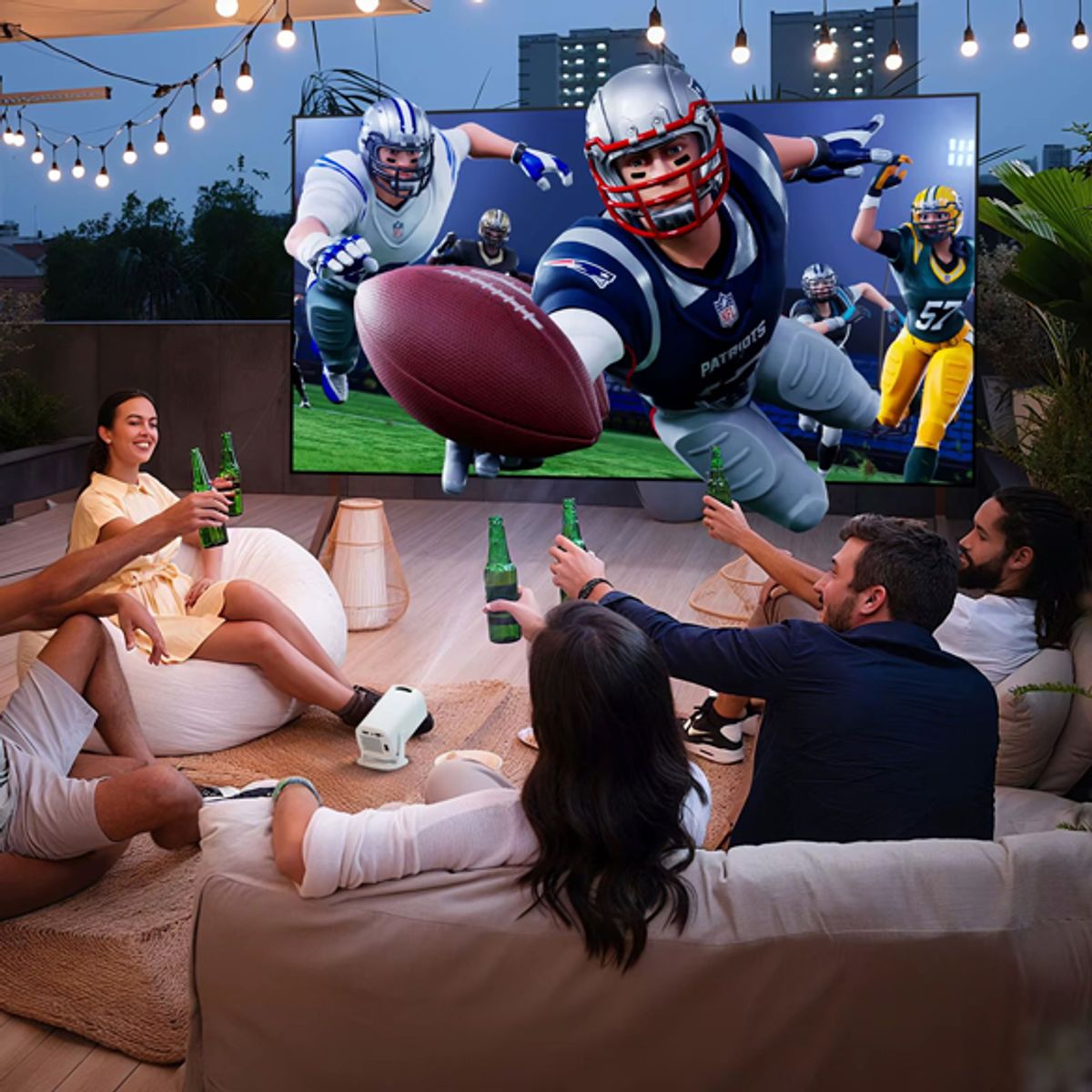 GENERICO - Proyector Portatil 4k Wifi 6 Android 14