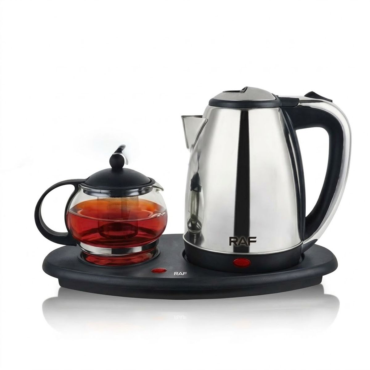 GENERICO - Hervidora Eléctrica RAF 2L 1500W de Acero Inoxidable