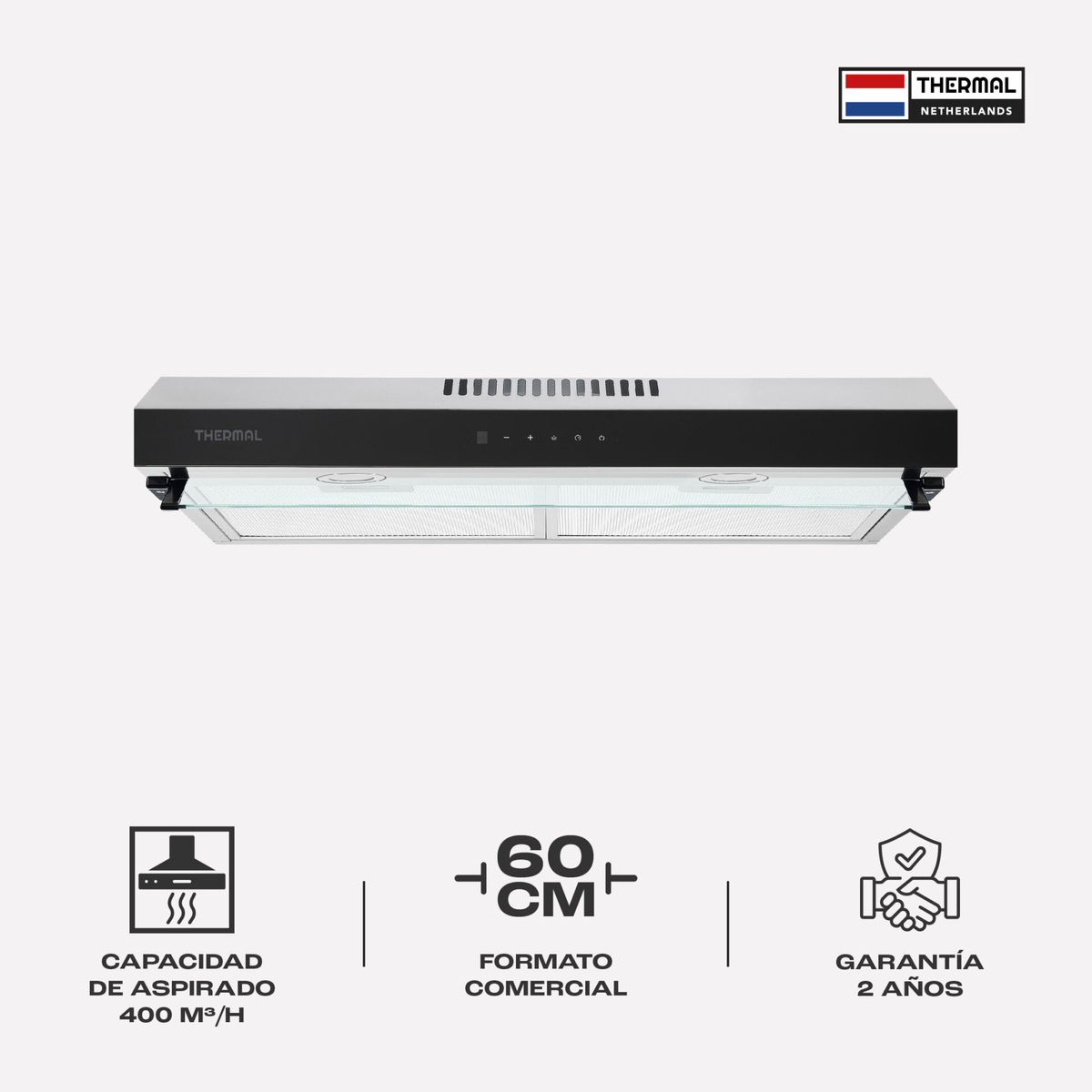 THERMAL APPLIANCES - CAMPANA CLÁSICA THERMAL FUNCTIONAL 60 EVO