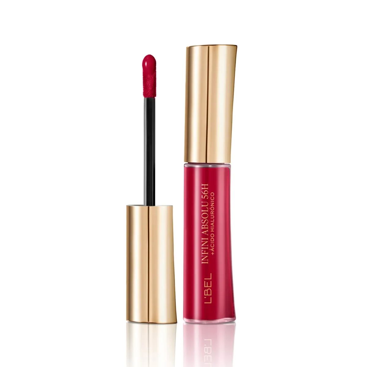 Lbel - Labial Líquido Infini Absolu 56H - Tono Red Sensuelle