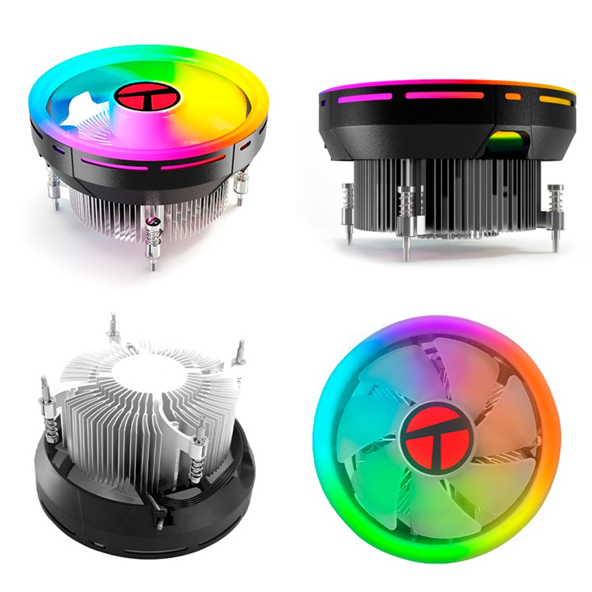 Teros - Cooler para procesador TEROS TE-8161N, Intel, TDP 90W Máx, aire