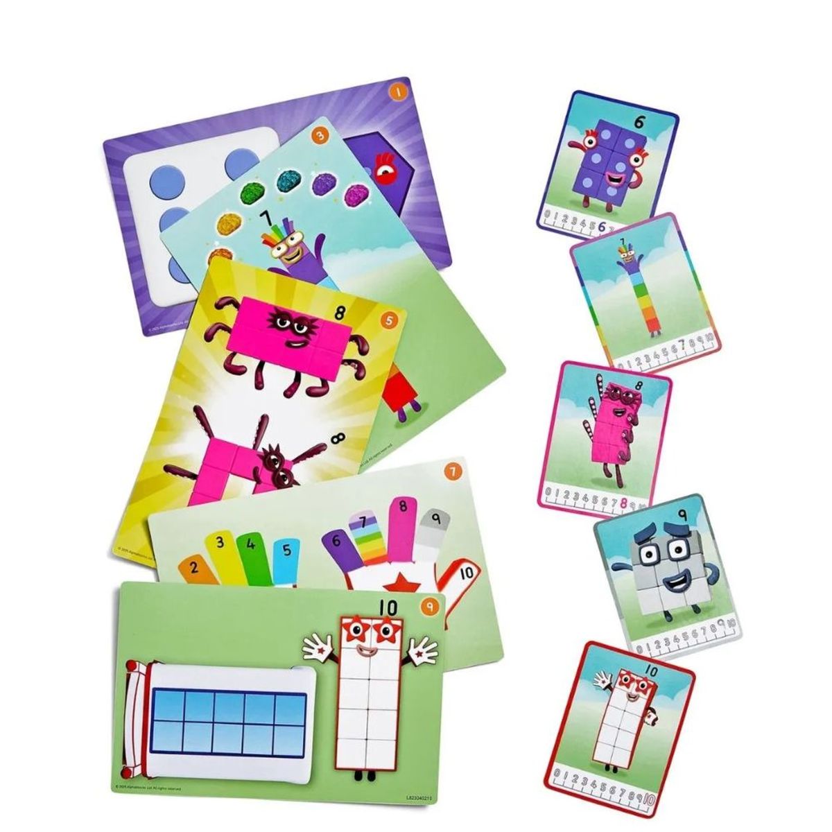 LEARNING - Numberblocks Set Cubos 6-10 Didactico Number Blocks