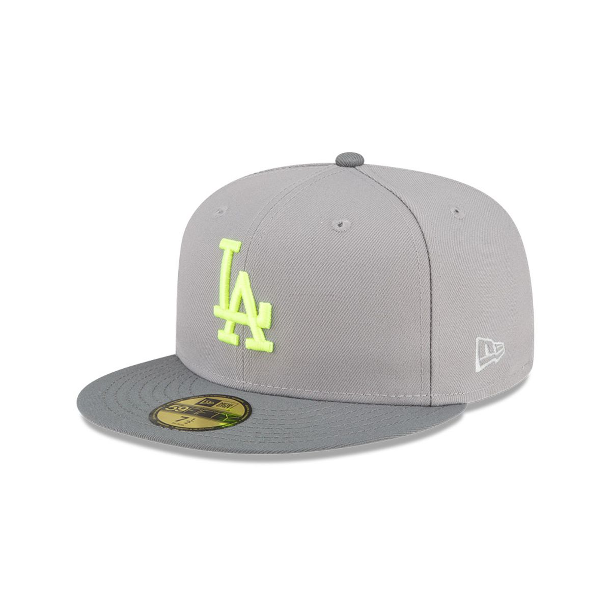 New Era - Gorra 59Fifty MLB Los Angeles Dodgers Gris