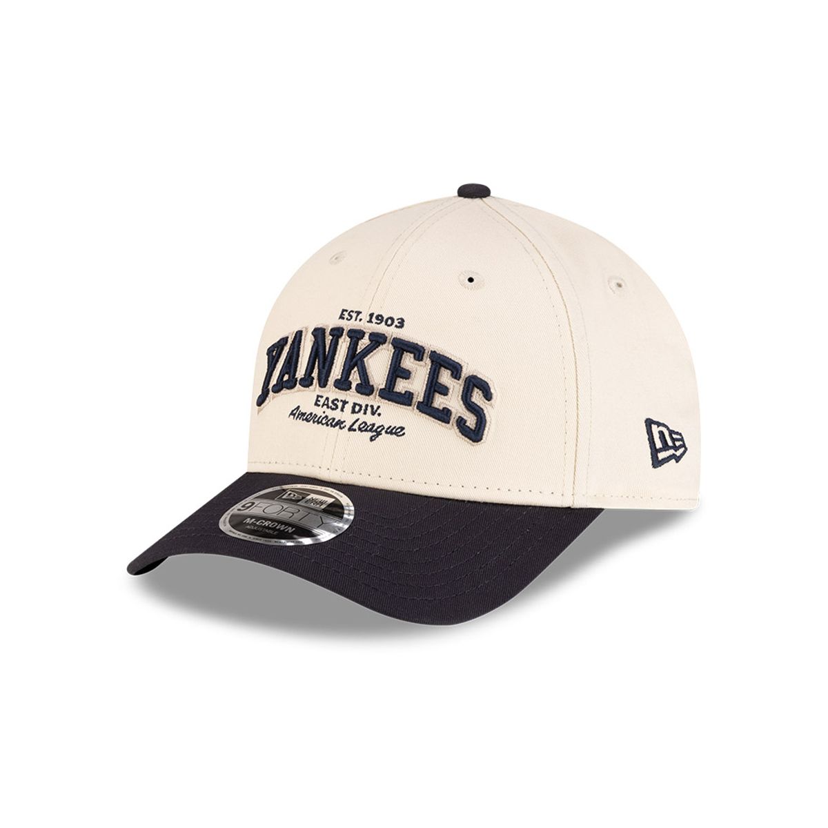 New Era - Gorra 9Forty MLB New York Yankees Wordmark Beige