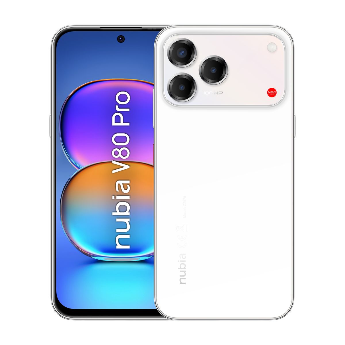 ZTE - ZTE NUBIA V80 PRO 8+12GB+256GB - BLANCO